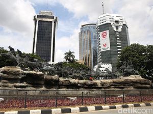 Buruh Demo di Patung Kuda Pagi Ini, Polisi Rekayasa Lalin ke Istana