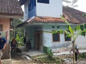 Potret Kerusakan Rumah Warga Akibat Pergerakan Tanah