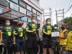 HUT Korem 162/WB Ke-60, TNI dan Polri NTB Gelar Gowes & Baksos