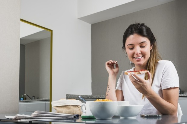 Sarapan di pagi hari penting.