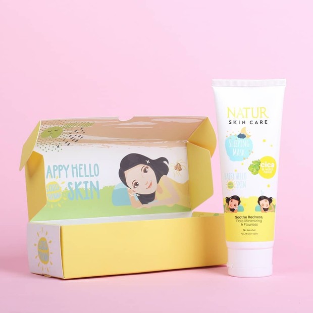 Source: instagram.com/naturbeautyid/cica sleeping mask cica
