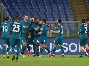 Duel Roma Vs Milan: Rossoneri Taklukkan Tuan Rumah 2-1