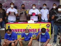 Sekuriti Perampas Setoran Toko Emas Rp 425 Juta Dibekuk, Kaki Didor!