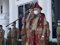 Pimpin Apel Perdana, Ini Pesan Bupati Asahan ke ASN