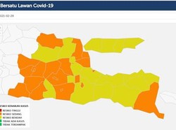 Lamongan Masuk Zona Kuning