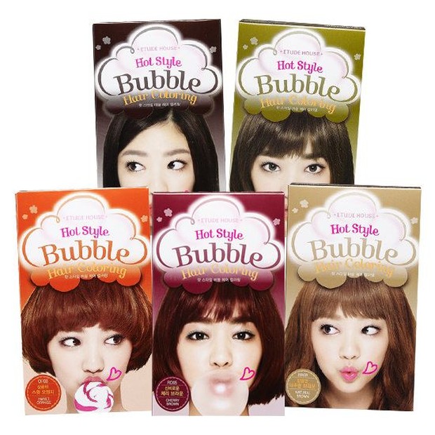 Foto: Etude House Hot Style Bubble Hair Coloring/itsberyllicious.com Foto: Etude House Hot Style Bubble Hair Coloring/itsberyllicious.com
