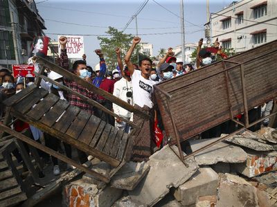 Mencekam! 18 Demonstran Antikudeta di Myanmar Tewas