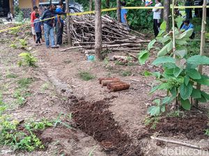 8 Mortir Ditemukan Terpendam Tanah di Ladang Jagung Ponorogo