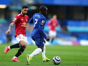 Chelsea Vs MU: Bukti Kante di Mana-mana