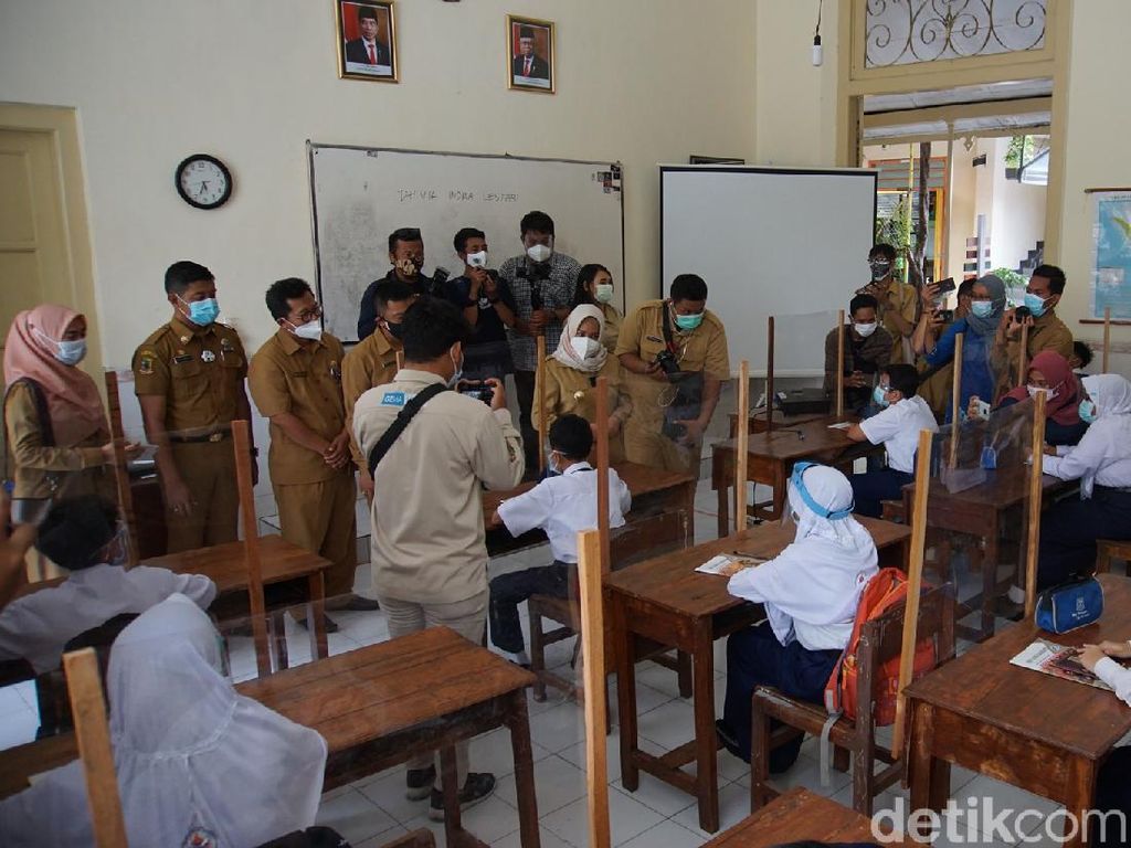 Sekolah Tatap Muka Digelar Serentak di 82 SD-SMP Kota Mojokerto