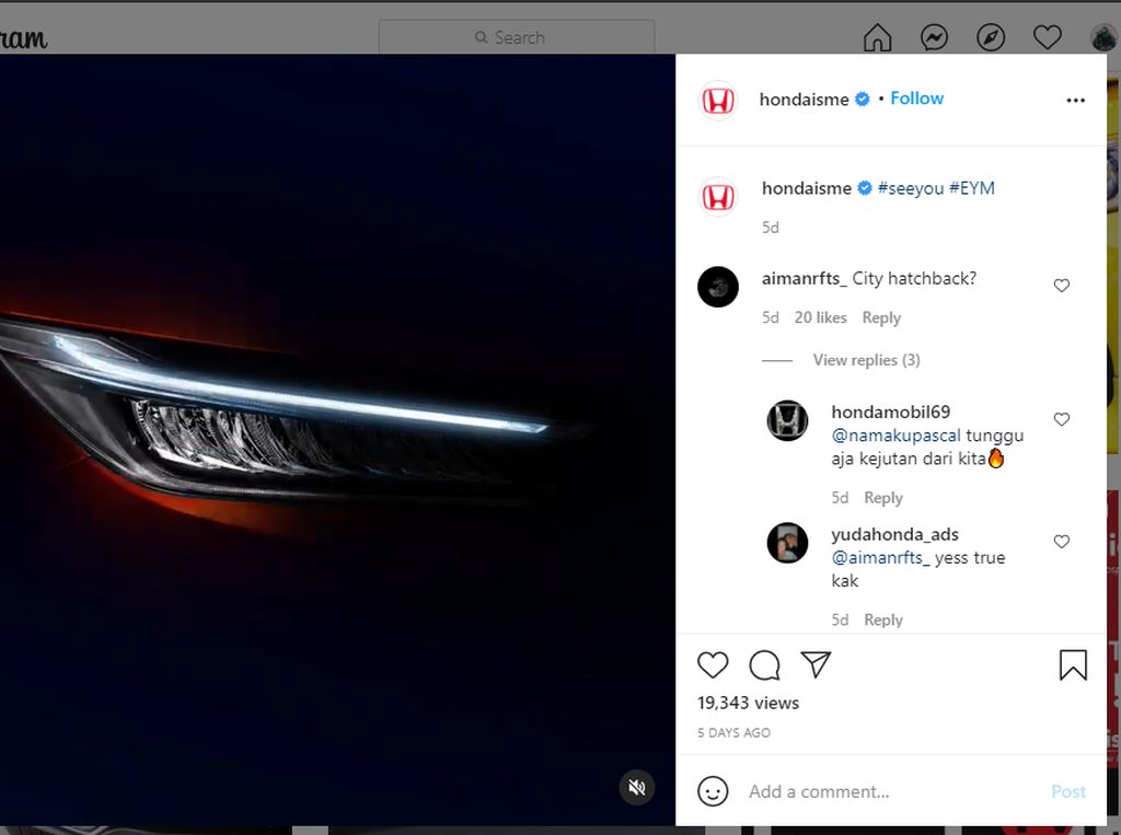 Honda City Hatchback Segera Meluncur di RI Honda City Hatchback Segera Meluncur di RI