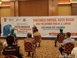 Pelayan Publik di Kota Bogor Divaksinasi COVID-19 Mulai Hari Ini