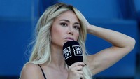 Perkenalkan Diletta Leotta, presenter tayangan laga sepakbola di Italia. (Foto: Getty Images/Paolo Bruno)
