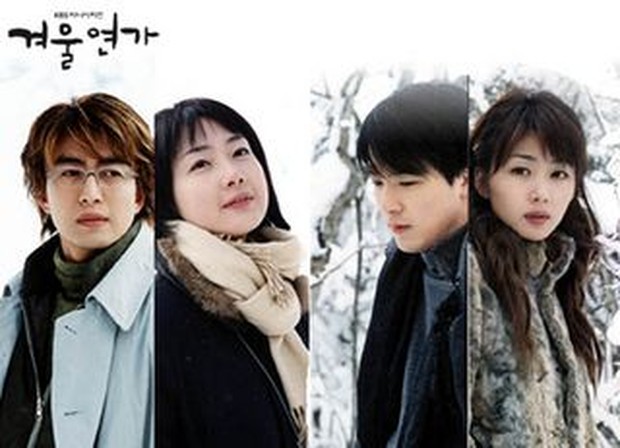 Poster drama Korea Winter Sonata