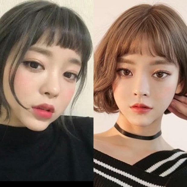 Korean bangs/Instagram.com/ Deretan Korean Bangs