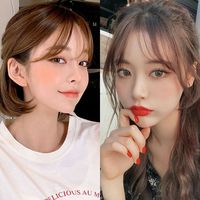 how to cut korean curtain bangs