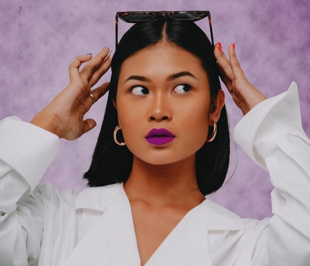 Lip Cream LIPGHOST shade Amethyst/Foto: Instagram.com/lipghostbeauty review lipghost