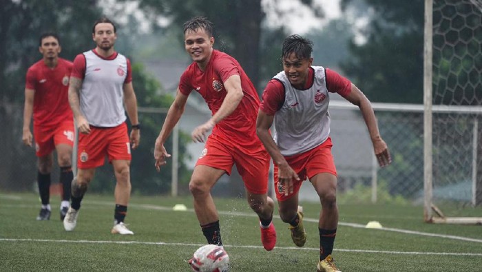 Persija mengelar latihan perdana menjelang Piala Menpora