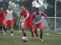 Skuad Persija Jakarta Belum Komplet saat Latihan Perdana