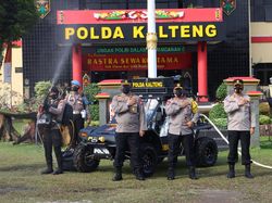 Atasi Karhutla, Polda Kalteng Luncurkan Alat Pemadam Api Portable