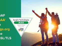 Sangfor Technologies Raih Peringkat AAA dari CyberRatings.org
