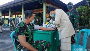 Momen 1.000 Personel Kodam Udayana Jalani Vaksinasi COVID-19