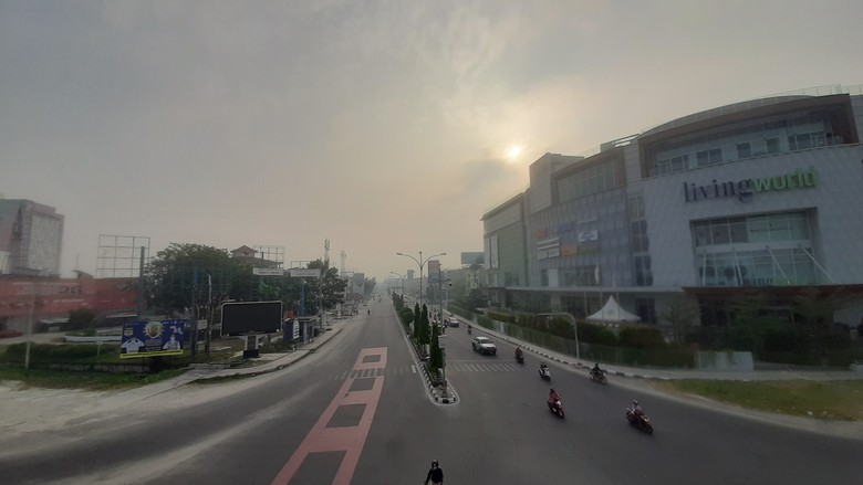 Hari Ke-10 Pemadaman Kebakaran Lahan Gambut di Riau