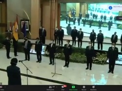 Pesan Gibran dan Janji Karang Taruna 2020-2025 Usai Dikukuhkan