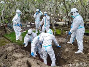 Nasib Tim Pemakaman COVID-19 Kota Mojokerto Belum Dibayar Saat Setahun Corona