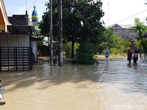 Sungai Pacal Bojonegoro Meluap, 4 Desa Terendam Banjir