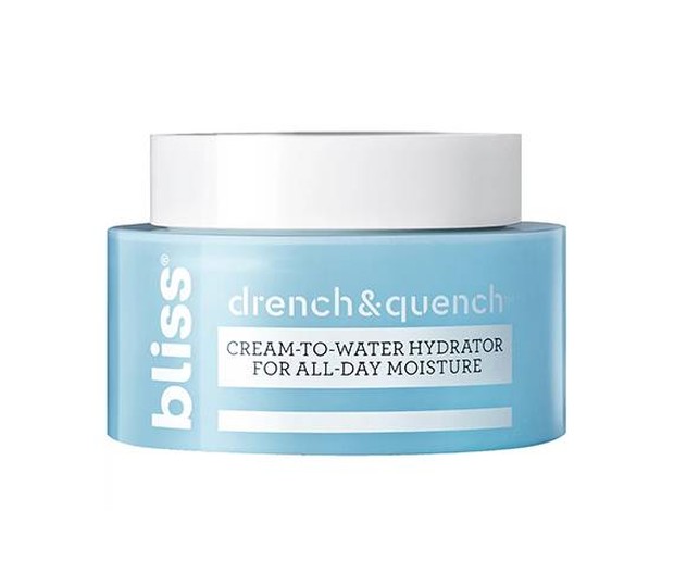Bliss Drench & Quench Cream to Water Hydrator for All-Day Moisture/skincare.com Bliss Drench & Quench Cream to Water Hydrator for All-Day Moisture mudah terserap ke dalam kulit/skincare.com