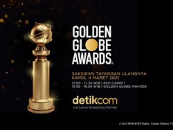 Tonton Penghargaan Golden Globe Streaming di detikcom Besok!