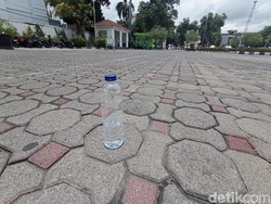 Penampakan Fenomena Hari Tanpa Bayangan di Kota Cirebon