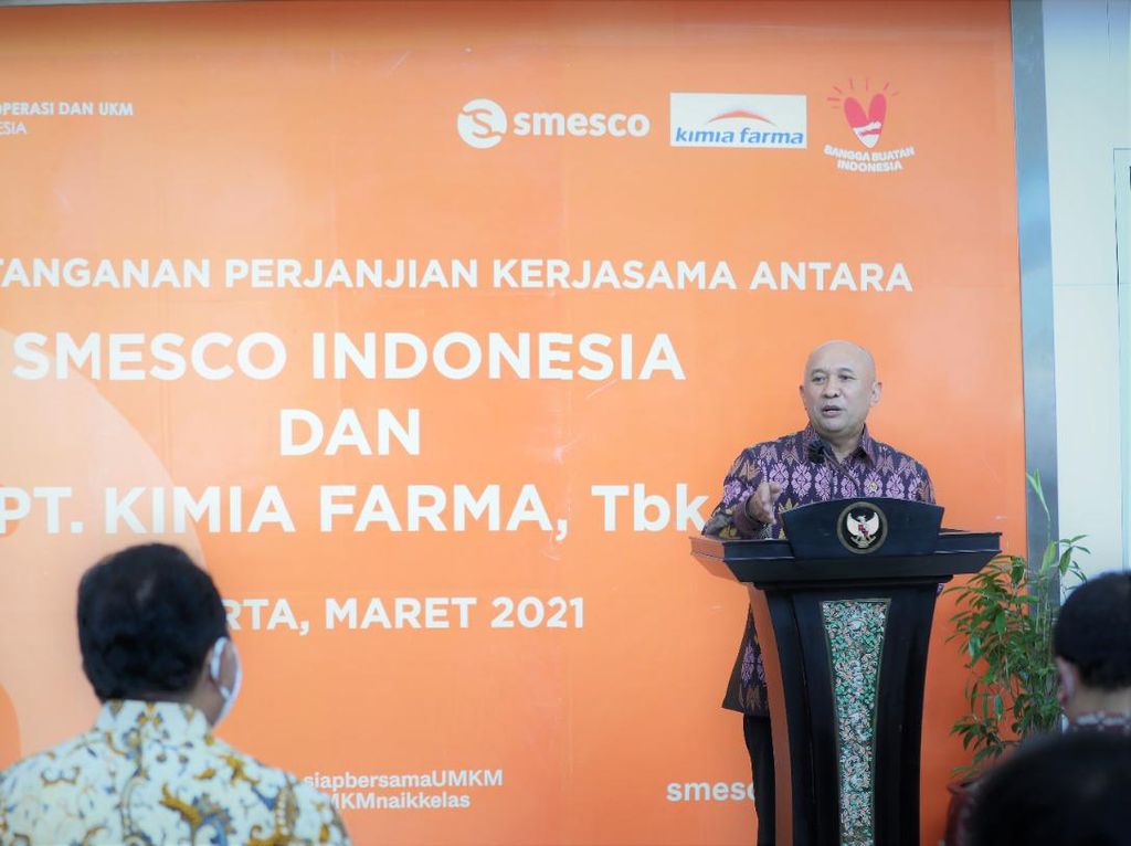 Sinergi, Smesco & Kimia Farma Pasarkan Produk Herbal UKM Sinergi, Smesco & Kimia Farma Pasarkan Produk Herbal UKM