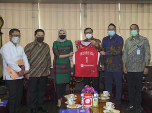 Timnas Basket Dapat Dukungan dari Menkumham dan Menteri BUMN