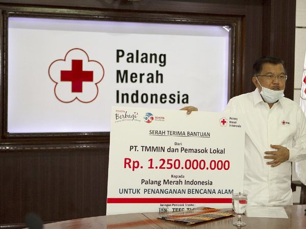 PMI Terima Bantuan untuk Penanganan Bencana