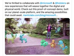 Lebih Seru! Pokemon Go Dimainkan Pakai HoloLens 2