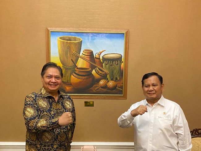 Beredar Foto Prabowo-Airlangga Bertemu, Ini Penjelasan Gerindra Beredar Foto Prabowo-Airlangga Bertemu, Ini Penjelasan Gerindra