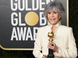Profil Jane Fonda yang Terima Piala Kehormatan Golden Globe