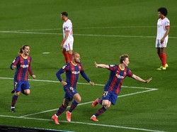 Barcelona Vs Sevilla: Menang 3-0, Blaugrana ke Final Copa del Rey