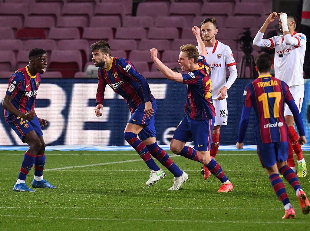 Barcelona Comeback atas Sevilla, Puyol Balas Ledek Suso Barcelona Comeback atas Sevilla, Puyol Balas Ledek Suso