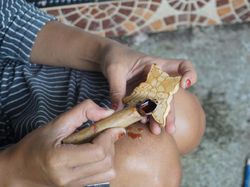 Batik Kayu di Bantul Datangkan Omzet Rp 20 Juta/Bulan