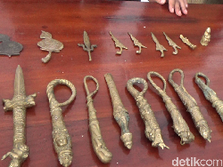 Penemuan 31 Benda Pusaka Berujung Mimpi Ditenggelamkan di Laut Pantai Selatan