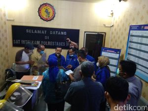 Datangi Polrestabes Medan, Demokrat Sumut Minta KLB Dibubarkan