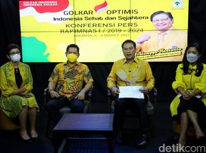 Golkar Bakal Bahas Persiapan Pilkada-Pilpres di Rapimnas 2021