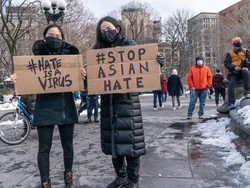 Kejahatan Kebencian terhadap Orang Asia-Amerika di AS Meningkat