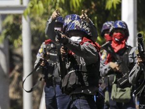 Demonstran Antikudeta Myanmar Kian Banyak Tewas Kena Tembakan Demonstran Antikudeta Myanmar Kian Banyak Tewas Kena Tembakan