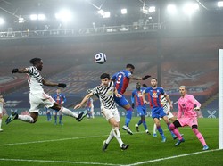 Crystal Palace Vs Man United Imbang di Babak I