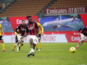 AC Milan Vs Udinese: Penalti Kessie Selamatkan Rossoneri dari Kekalahan
