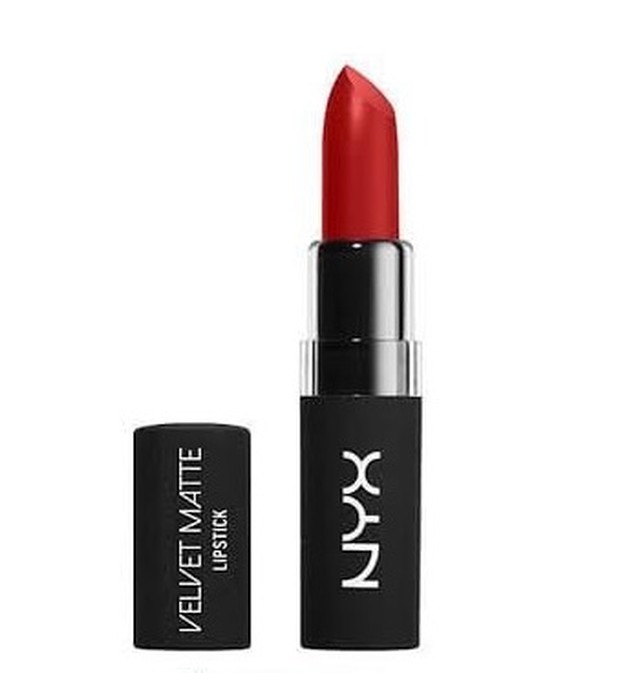 Nyx Matte Lipstick in Pure Red (source: instagram.com/the_makeup_planet)